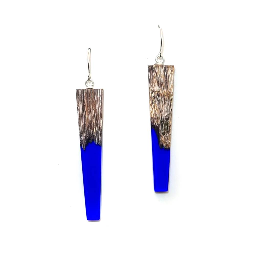 Pohutukawa Royal Blue Earrings